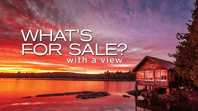 What's For Sale? With a View!