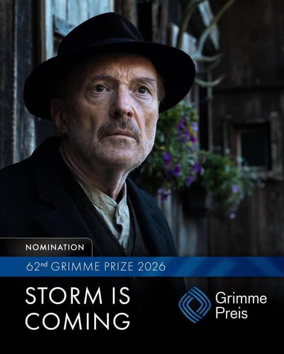 🏆 NOMINATION: Thrilled to share TV Series, STORM IS COMING is being nominated for a 2026 Grimme Prize 👏👏👏

————————————
@claussenputz 
@westnox 
@themagicsquare 
@dan_krasnohorska
@louislafos
