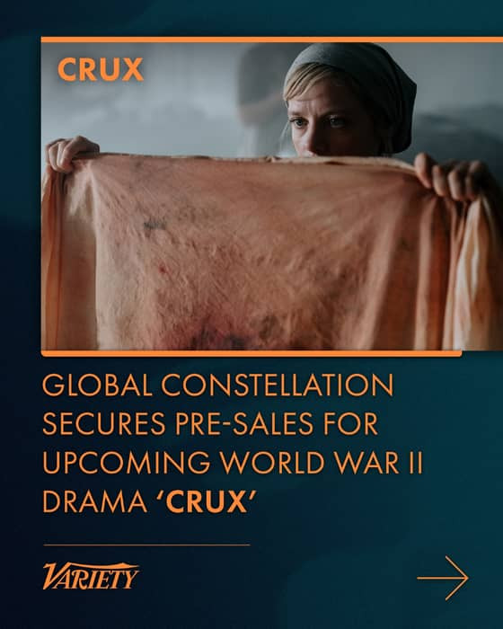 World War II Drama, CRUX securing first wave of pre-sales as it debuts first footage at the European Film Market…

————————————
@cala_film
@martinahaubrich
@jellahaase
@clemens_schick
@piotrsobo
@kata.sikora
@staszkoola

#ulriketonyvahl #crux
@westno