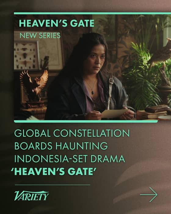 👀 NEW SERIES: HEAVEN'S GATE

Thrilled to board this five-episode limited series for global sales, presenting to international buyers for the first time at @seriesmania 

————————————
@jim.taihuttu
@lisettedonkersloot
@abimana_arya
@bront_palarae
@gi
