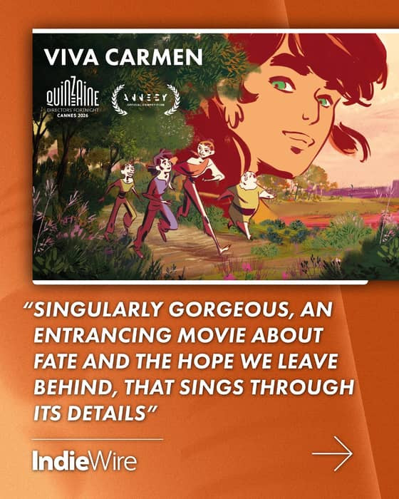 "Singularly gorgeous, an entrancing movie about fate and the hope we leave behind, that sings through its details" — IndieWire reviews Sébastien Laudenbach's VIVA CARMEN, which world premiered in Cannes Directors' Fortnight and is selected for Annecy