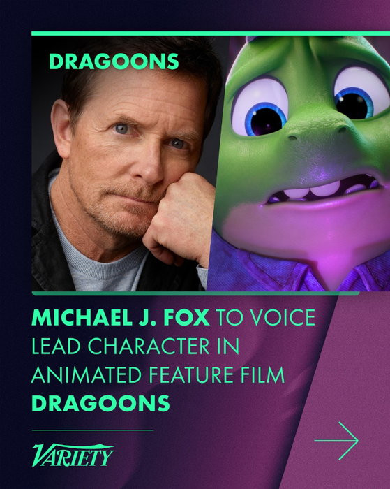⚡️⚡️ @Variety confirms: Michael J. Fox is set to voice the lead in DRAGOONS, the upcoming CG animated feature from Icon Creative Studio 🙌

————————————
@realmikejfox
@sheawageman
@icon_creativestudio
@westnox 
@themagicsquare 
@dan_krasnohorska
@l