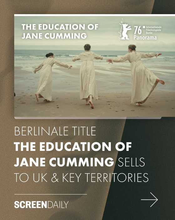 ⚡️⚡️ Berlinale Panorama title THE EDUCATION OF JANE CUMMING sells to UK-Ireland (Conic), France, Italy, Spain, Portugal, India, Indonesia and more.

Sophie Heldman's period drama, starring Flora Nicholson, Clare Dunne, Fiona Shaw and Mia Tharia, wi