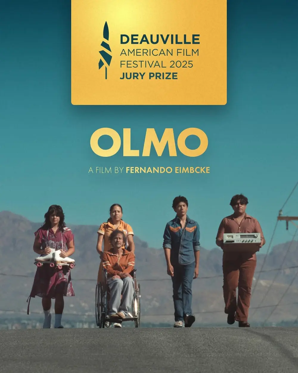 🥇🎬 OLMO wins the Jury Prize at Deauville Film Festival 2025!