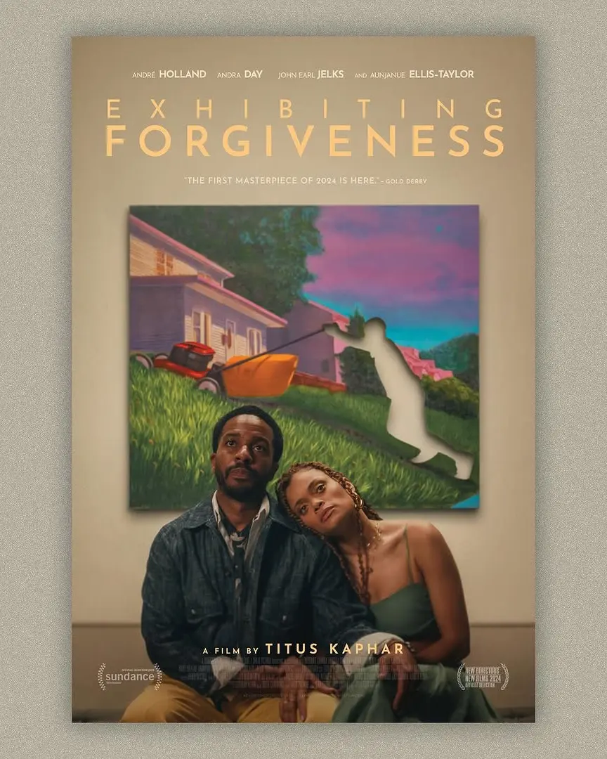 🎨 The official poster for EXHIBITING FORGIVENESS - the new film from artist and director Titus Kaphar
