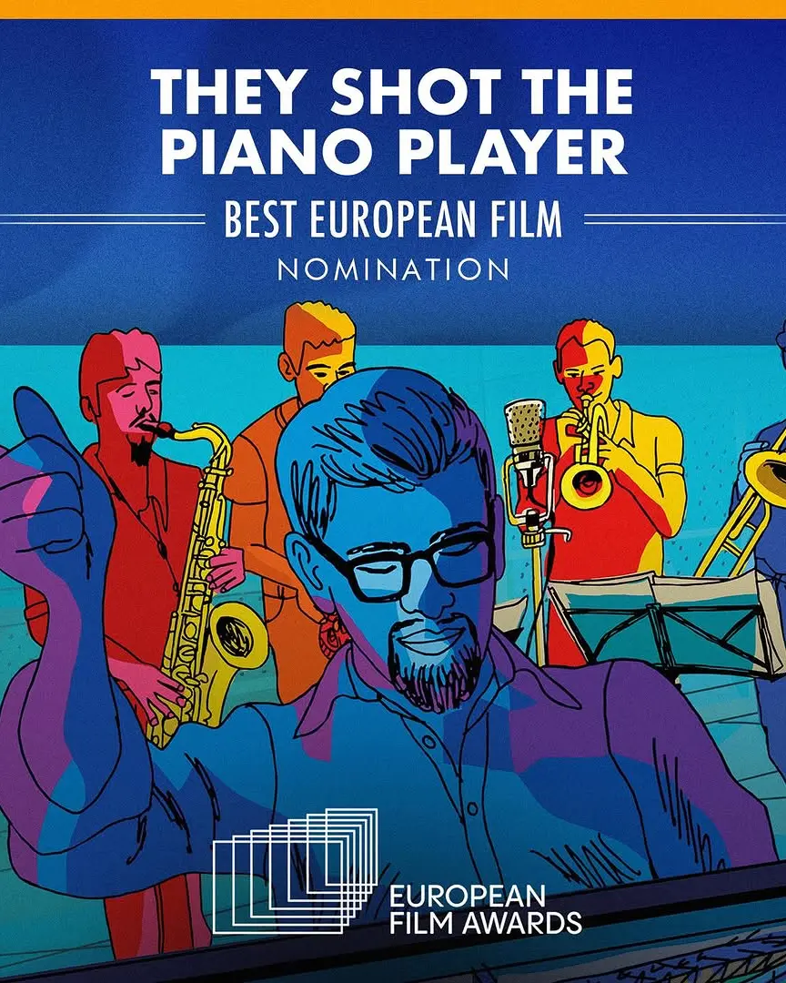 🎉THEY SHOT THE PIANO PLAYER nominated for BEST EUROPEAN FILM at European Film Awards 🙌