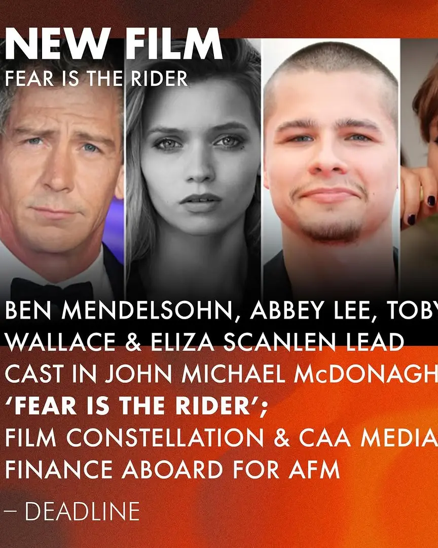 🚨🚨Thrilled to announce FEAR IS THE RIDER, the upcoming horror survival film from John Michael McDonagh