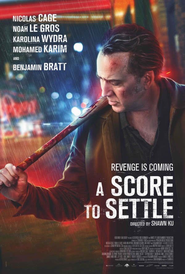 A Score To Settle Poster