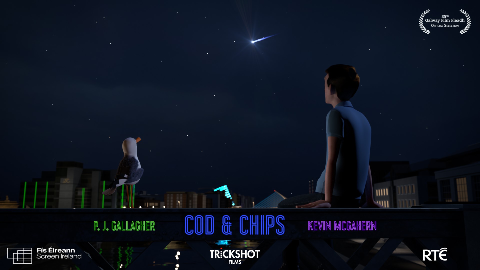 Cod & Chips Poster