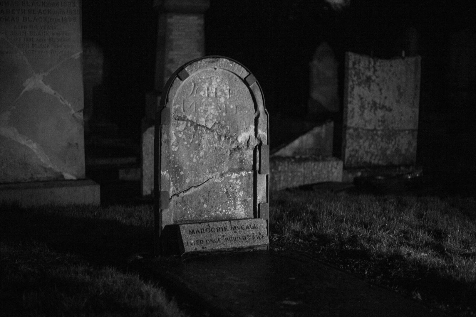 Lived Once Buried Twice Poster